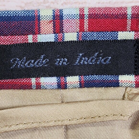 Lauren Ralph Lauren Plaid 46R Jacket 40W/30L Pants Men's Suit - Picture 8 of 16